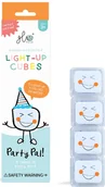 Zabawki do kąpieli - Zabawka Do Kąpieli Kostki Sensoryczne Świecące W Wodzie Party Pal Biały Glo Pals - miniaturka - grafika 1