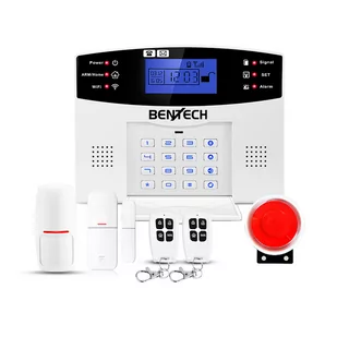Bezprzewodowy alarm GSM i WIFI firmy Bentech GW06 - Alarmy - miniaturka - grafika 1