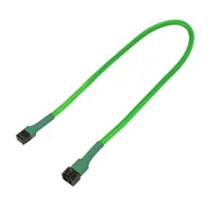 Kable komputerowe i do monitorów - Nanoxia NX3PV30NG wewnętrzny kabel zasilający 0,3 m - miniaturka - grafika 1