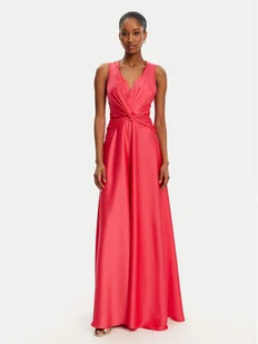 Rinascimento Sukienka wieczorowa CFC0122455003 Różowy Regular Fit - Sukienki - miniaturka - grafika 1