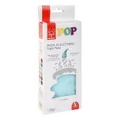 Dodatki do ciast w proszku - Masa cukrowa lukier Modecor błękitna 250 g - miniaturka - grafika 1