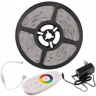 Zestaw taśma Led 34W 5m IP65 Rgb pilot zasilacz - Taśmy LED - miniaturka - grafika 1
