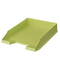 Przyborniki na biurko - Herlitz 50033973 półka na dokumenty Plastik Zielony - miniaturka - grafika 1