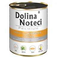 Mokra karma dla psów - Dolina Noteci Premium Pies Kaczka i dynia Puszka 800g - miniaturka - grafika 1