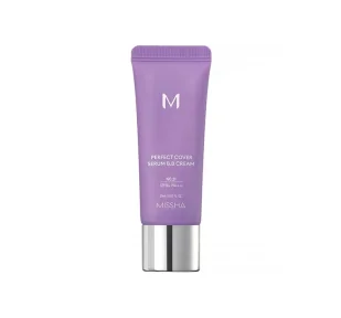 Missha M Perfect Cover Serum BB Cream SPF50+ PA++++ krem BB z serum 21 Light Beige 20 ml - Kremy BB - miniaturka - grafika 1