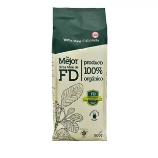 Fede Rico Organic La Mejor 0,5kg - Yerba Mate - miniaturka - grafika 1