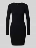 Sukienki - Sukienka mini o dopasowanym kroju z efektem prążkowania model ‘MIRA NEW’ - miniaturka - grafika 1