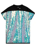 Sukienki i spódniczki dla dziewczynek - DKNY Sukienka elegancka D32874 D Kolorowy Regular Fit - miniaturka - grafika 1