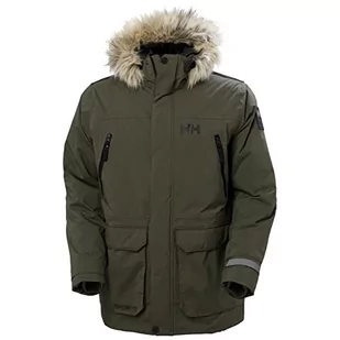Helly Hansen Męska kurtka Reine Parka Reine Parka, Zielony użyteczny, XL - Kurtki męskie - miniaturka - grafika 1
