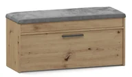 Szafki na buty - Szafka Na Buty Z Siedziskiem Dąb Artisan E9-P31 - miniaturka - grafika 1