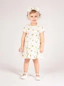 Body dla niemowląt - Dziewczęce sukienko-body cytrynki Nicol,r.68 - miniaturka - grafika 1