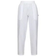 Spodnie sportowe damskie - Spodnie damskie Regatta Corso Trouser Rozmiar: XXXL / Kolor: biały - miniaturka - grafika 1