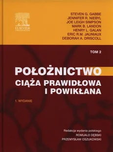 Urban & Partner Położnictwo Tom 2 - Gabbe Steven G., Niebyl Jennifer R., Simpson Joe Leigh - Książki medyczne - miniaturka - grafika 3