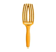 Szczotki i grzebienie do włosów - OLIVIA GARDEN FINGERBRUSH COMBO ON THE ROAD SZCZOTKA DO WŁOSÓW YELLOW SUNSHINE - miniaturka - grafika 1