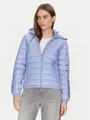 Kurtki damskie - Guess Jeans Kurtka puchowa W5RL99 WHAB2 Niebieski Regular Fit - miniaturka - grafika 1