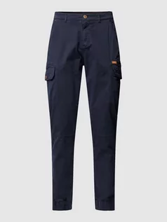 Spodnie męskie - Spodnie cargo z wpuszczanymi kieszeniami w stylu francuskim model ‘NAN’ - grafika 1