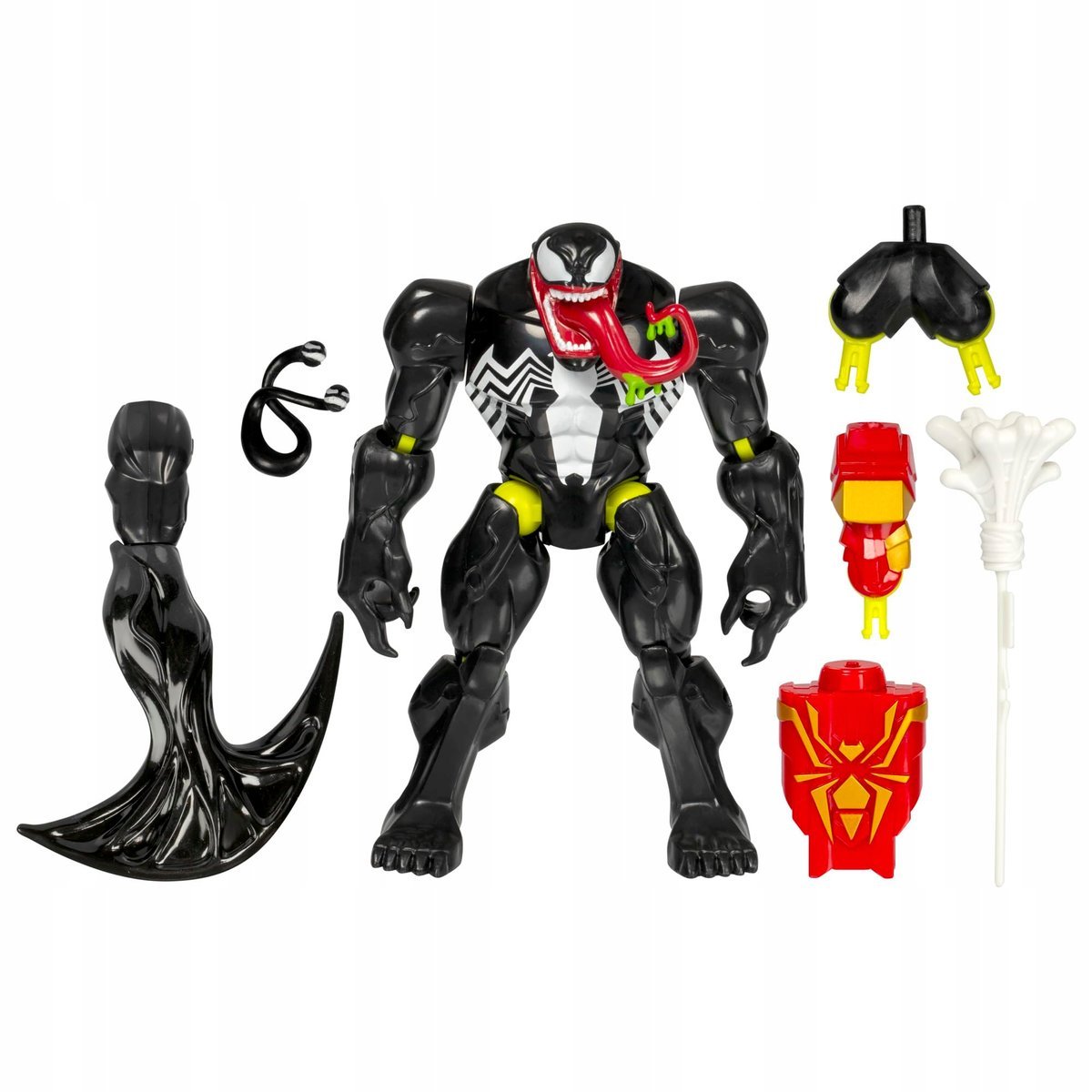 Venom z kolekcji MixMashers Marvela, figurka klasy Deluxe i akcesoria ze ś