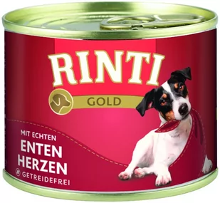Rinti Gold, 12 X 185 G - Serca Kacze - Mokra karma dla psów - miniaturka - grafika 2