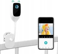 Elektroniczne nianie i monitory oddechu - Niania Spreest Kamera na żywo wifi 2K zdalna - miniaturka - grafika 1