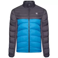 Kurtki męskie - Regatta Męska kurtka precipice, heban/benzyna, średnia - miniaturka - grafika 1