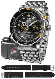 Zegarek Zegarek Vostok Europe 6S21-510A584B Anchar Chrono - Zegarki męskie - miniaturka - grafika 1