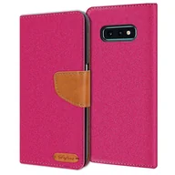 Etui i futerały do telefonów - Pokrowiec na telefon komórkowy Samsung Galaxy S10e Etui Wallet Flip Etui ochronne Pokrowiec materiałowy - miniaturka - grafika 1