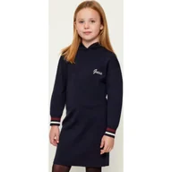 Sukienki i spódniczki dla dziewczynek - GUESS ACTIVE Sukienka z dodatkiem wełny - miniaturka - grafika 1