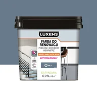 Farby wewnętrzne - Luxens Farba do podłóg renowacyjna 0.75 l Ink 3 satyna - miniaturka - grafika 1