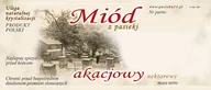 Akcesoria do hodowli zwierząt - Etykiety na Miód Akacjowy (100szt) - wzór E39 - miniaturka - grafika 1
