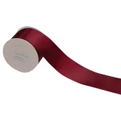 Opakowania i torebki na prezenty - SPARKLEZ Wstążka bordowa 4cm 10m - miniaturka - grafika 1