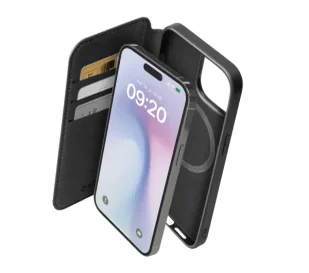 SBS Wallet Mag TEBKMAGSFIP1667PK do iPhone 16 Pro Max Czarny - Etui i futerały do telefonów - miniaturka - grafika 1