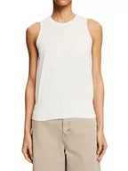 Swetry damskie - ESPRIT Damski sweter 032EO1I307, 110/OFF White, standard - miniaturka - grafika 1