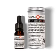 Suplementy naturalne - Cannaba Organics Olej NA 4 ŁAPY 5% CBD (500 mg/10 ml) z olejem z łososia Olej NA CZTERY ŁAPY 5% CBD - miniaturka - grafika 1