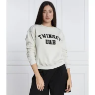 Bluzy damskie - Twinset U&B Bluza | Relaxed fit - miniaturka - grafika 1