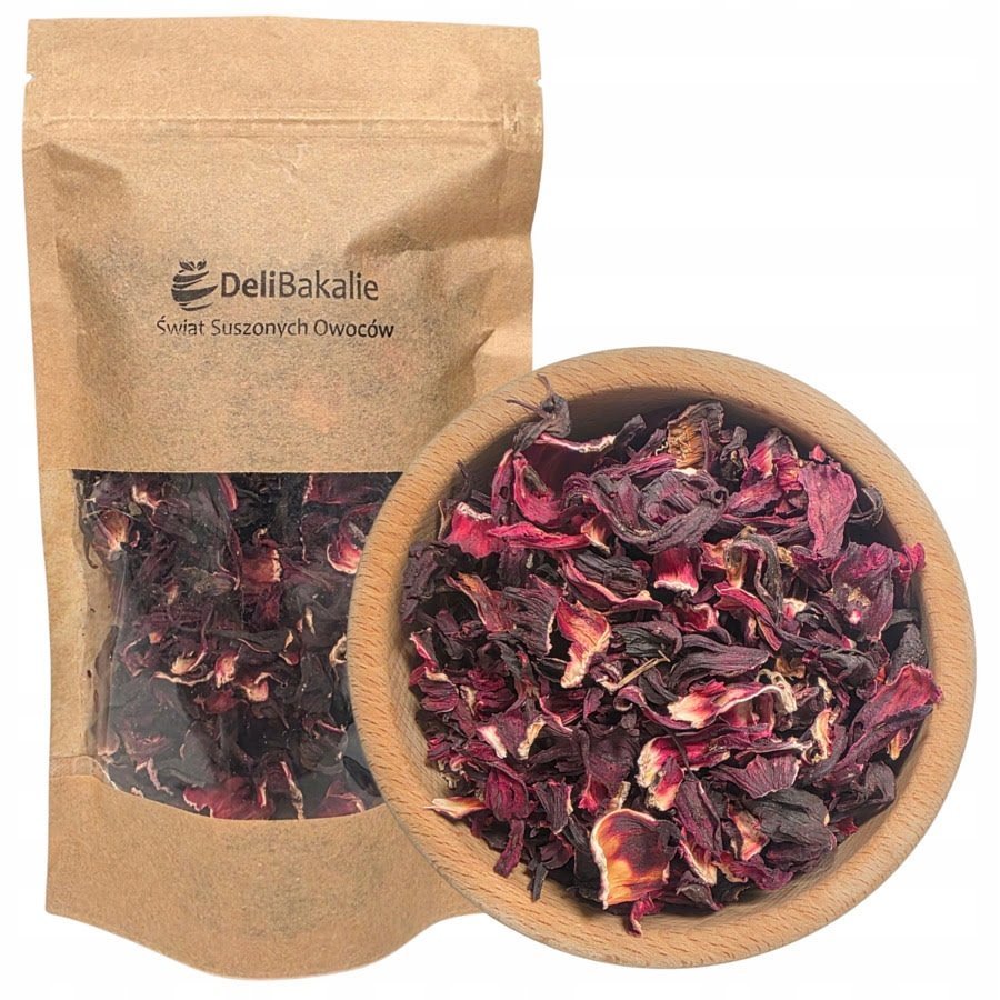 Hibiskus kwiat suszony 2kg wysoka jakość DeliBakalie