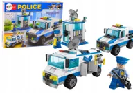 Klocki - BEMI ZESTAW KLOCKÓW 271 El. WÓZ POLICYJNY BUDYNEK POLICJANT - miniaturka - grafika 1