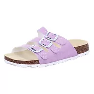 Kapcie damskie - Superfit Dziewczęce kapcie, Fioletowy 8500, 25 EU - miniaturka - grafika 1