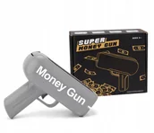 Zabawki i gry sportowe - Pistolet Na Banknoty Wyrzutnia Pieniedzy Wraz Z 100 Banknotami - miniaturka - grafika 1