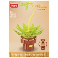 Klocki - Klocki konstrukcyjne Kwiaty 152 elementy - miniaturka - grafika 1