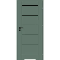 Drzwi wewnętrzne - Drzwi wewnętrzne łazienkowe z podcięciem wentylacyjnym Naos oliwka nero 70 prawe Classen 5905612035967 - miniaturka - grafika 1