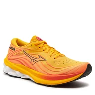 Buty sportowe męskie - Buty Mizuno Wave Skyrise 5 J1GC2409 Citrus/Black/Cayenne 2 - miniaturka - grafika 1
