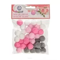 ASTRA Pompon 20mm Różany ogród Astra 335121024 - Pasmanteria - miniaturka - grafika 1