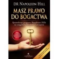 Poradniki psychologiczne - Studio Astropsychologii Masz prawo do bogactwa. Sprawdzony program Napoleona Hilla na osiąganie dobrobytu i szczęścia - Napoleon Hill - miniaturka - grafika 1