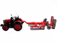 Samochody i pojazdy dla dzieci - TRAKTOR ROLNICZY BRONA TALERZOWA CIĄGNIK MASZYNA RÓŻNE KOLORY - miniaturka - grafika 1