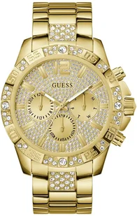 Zegarek Zegarek Guess GW0796G2 Gold Stainless Steel 47mm - Zegarki męskie - miniaturka - grafika 1