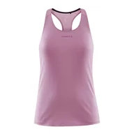 Koszulki i topy damskie - Damska koszulka bez rękawów CRAFT ADV ESSENCE SINGLET W 1908770-743000 – Różowy - miniaturka - grafika 1