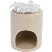 Świece - Kominek zapachowy z woskiem Cytrynowy imbir, 9 x 10 cm - miniaturka - grafika 1