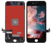 Części serwisowe do telefonów - WYŚWIETLACZ LCD EKRAN DOTYK DO Apple iPhone 8|SE2020 CZARNY - miniaturka - grafika 1