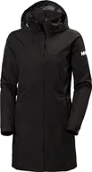 Kurtki i kamizelki sportowe damskie - Helly Hansen Helly Hansen damski płaszcz przeciwdeszczowy W ADEN LONG COAT 62648 990 L - miniaturka - grafika 1