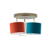 Lampy sufitowe - Plafon kolorowy DAKOTA - miniaturka - grafika 1